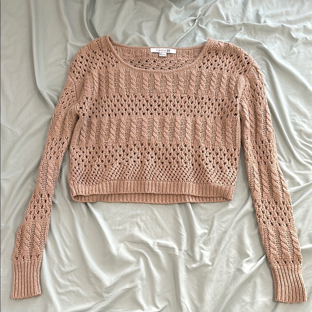 Women’s Forever 21 Cropped Sweated